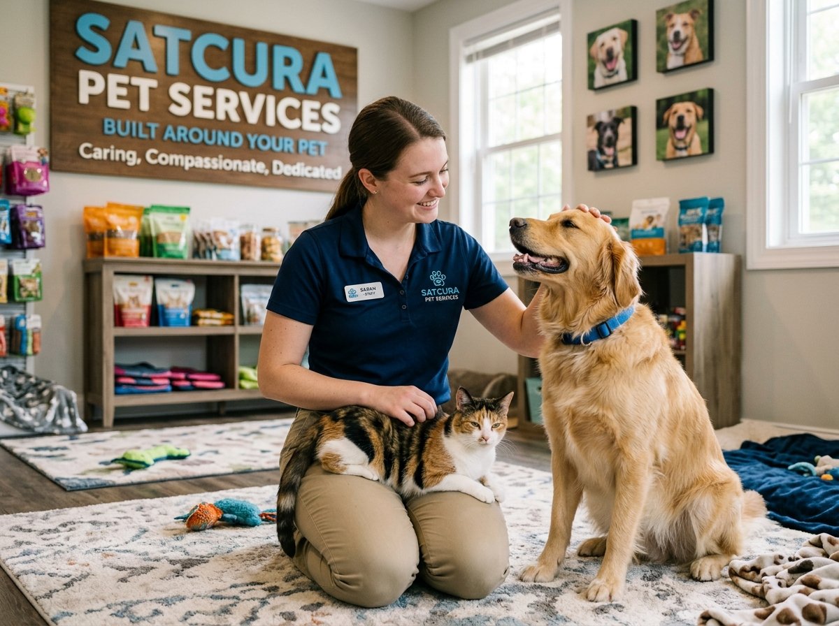 Pets enjoying care